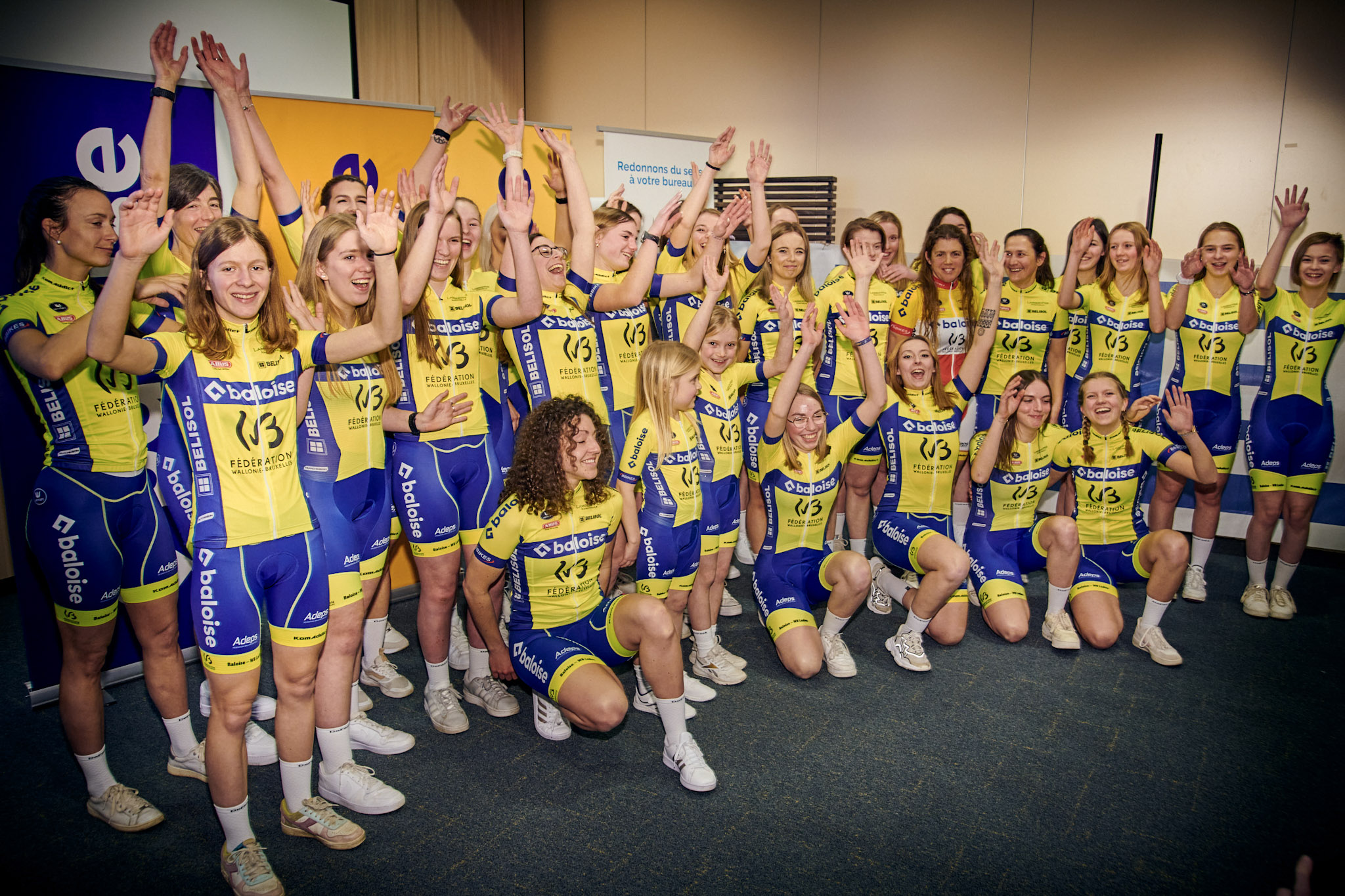 Bienvenue sur le site de l’équipe cycliste féminine “Baloise Wallonie